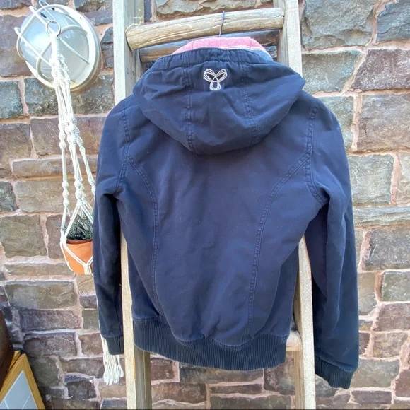 ✨TNA ARTIZIA BOMBER FLANNEL LINED WINTER JACKET WITH DETACHABLE HOOD XS - Picture 3 of 15